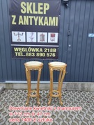 Kwietnik zloty blat marmur