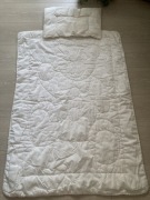 Pościel kołdra i poduszka poldaun 100x135