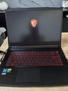 MSI Thin GF63 i5-11400H/32GB/512/Win11 RTX3050 144Hz