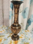 Kolekcjonerski wazon mosiężny z Indii