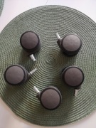 Oryginalne kółka  ikea 5szt krzesła biurowego