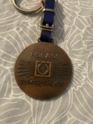 Brelok do kluczy, PRL, mosiądz