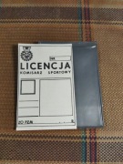 Licencja Komisarz sportowy. Czysta.