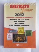 Katalog UNIFICATO 2012* WŁOCHY SAN MARINO WATYKAN ZAKON MALATAŃSKI jak nowy