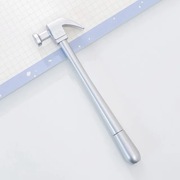 Długopis kulkowy żelowy w kształcie młotka - srebrny 