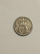Sprzedam monetę Norwegia 10 ore 1962r. stan db.