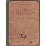 Słowniczek Ortograficzny z Zasadami Pisowni Dla Uczniów Szkoły Podstawowej