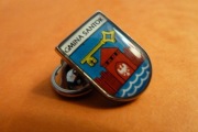 Santok Pow. Gorzów Wielkopolski Herb pin przypinka 