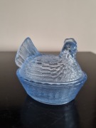 Mała kurka prl 10 cm kura Ząbkowice stary wzór