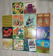 Zestaw bajek na płytach winylowych LP