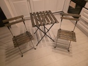 Ikea Tarno - stół i dwa krzesła