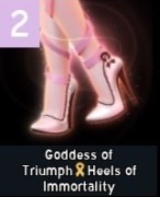 Goddess of Triumph Heels Roblox Royale High