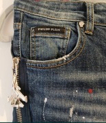 Philipp Plein super spodnie roz M Orginal