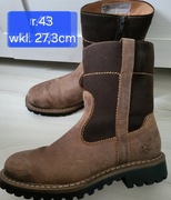 Męskie zimowe trzewiki Josef Seibel r.43 skóra naturalna