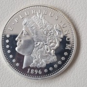 USA 1 dolar, 1896  Piękna kopia -  Dolar Morgana
