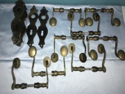 Klamka mosiądz stara