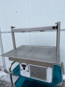 Płyta chłodząca stół chłodniczy bemar KOMAT z nadstawką i oświetleniem!