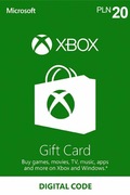 Xbox Live Gift Card - 20 PLN Microsoft Xbox Live
