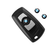 Naklejka Znaczek BMW czarny Emblemat Kluczyk Pilot logo 11mm zaślepka