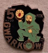 5 RAJD GWARKÓW WISŁA '73 KWK 1 MAJA - odznaka PTTK