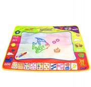 MATA WODNA DO MALOWANIA 2 FLAMASTRY+KSZTAŁTY 80x60