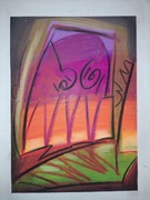 Obraz akwarele Marek Kwaszkiewicz 17,5x24,5