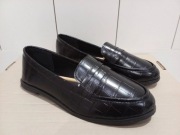 damskie czarne mokasyny marki Bodyflirt roz. 36 wkładka 23,5 cm nowe