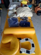 Stół do masażu cały zestaw 