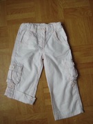 VINTAGE ANGELS lniane spodnie 92/98