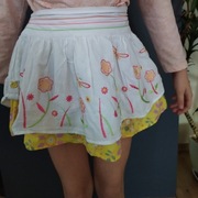 Spódnica haftowana kwiaty 110