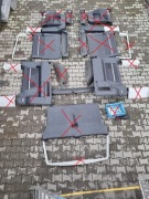 Tapicerki boczki plastiki stopa VW T5 MULTIVAN CZYTAJ OPIS