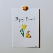 Rysunki świąteczne Wielkanoc akwarela 