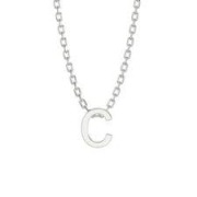 Naszyjnik Srebro 925 Zawieszka Litera C 400mm ChainsHouse