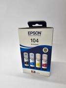 Epson Multipack 104 Ecotank zestaw oryginalnych tuszy w butlach
