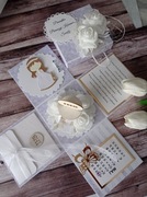 Pamiątka pierwszej komunii Świętej exploding box