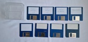 Amiga 500 zestaw dyskietek DD wraz z pudełkiem, zestaw 5