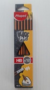 Ołówek z gumką HB trójkątny Maped