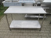 Stół Gastronomiczny Z Półką 133/54/85 Stal Nierdzewna