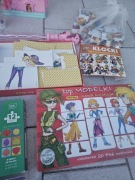 Zabawki, puzzle, klocki