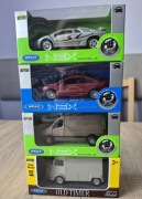 Cztery ciekawe modele  Welly skala 1:34 