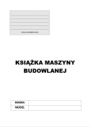Książka Maszyny Budowlanej