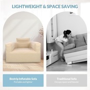 Samopompująca sofa dmuchana Bestrip z pompką 2000 mAh