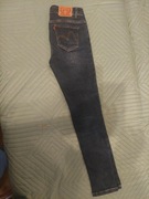 DAMSKIE SPODNIE M. SARA MODELUJĄCE DOPASOWANE Push - UP / Blue