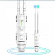 Wzmacniacz wifi bialy