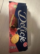 Ciastka delicje malinowe szampańskie Wedel