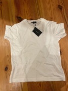 Massimo Dutti nowa biała koszulka tshirt bawełna