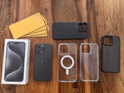 iPhone 15 Pro Max 1TB czarny black TYTANOWY - Stan Idelany