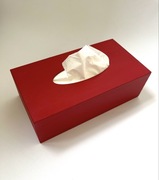 Ręcznie ozdobione pudełko na chusteczki