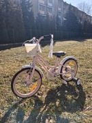 Rower dziecięcy SUN BABY Heart Bike 16 cali dla dziewczynki Różowy