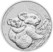 Srebrna moneta 1oz, Koala, 2023